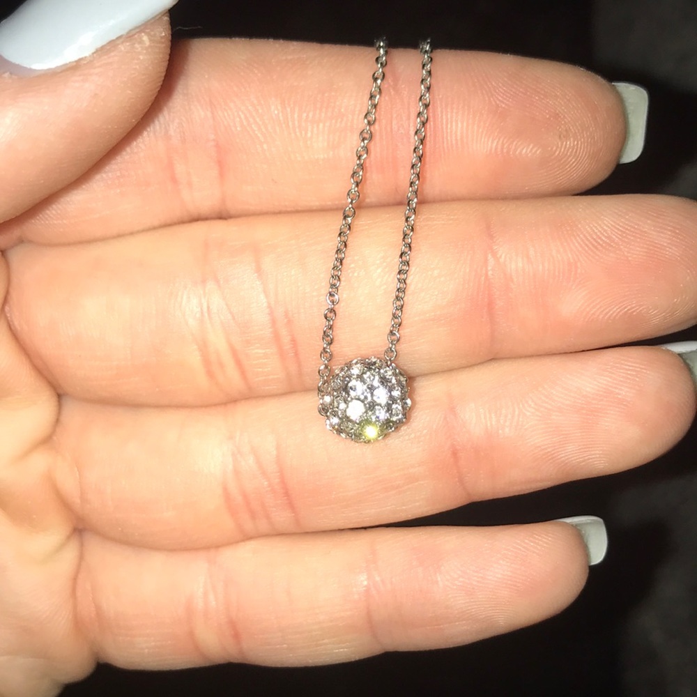 silver choker